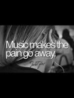 Music makes the pain