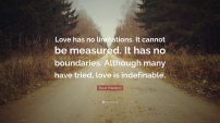 Love no boundaries
