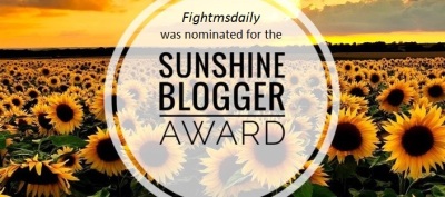 sunshine-blogger-award 2018