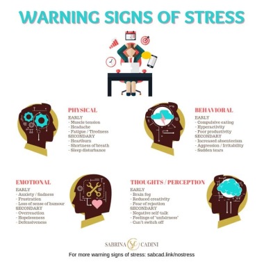 warning signs of stress
